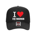 I <3 HB Moms Black Trucker Hat