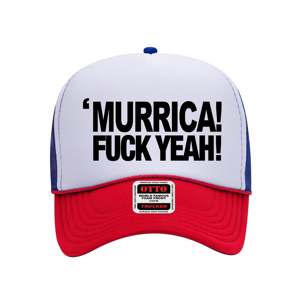 Murrica! Fuck Yeah! RWB Trucker Hat
