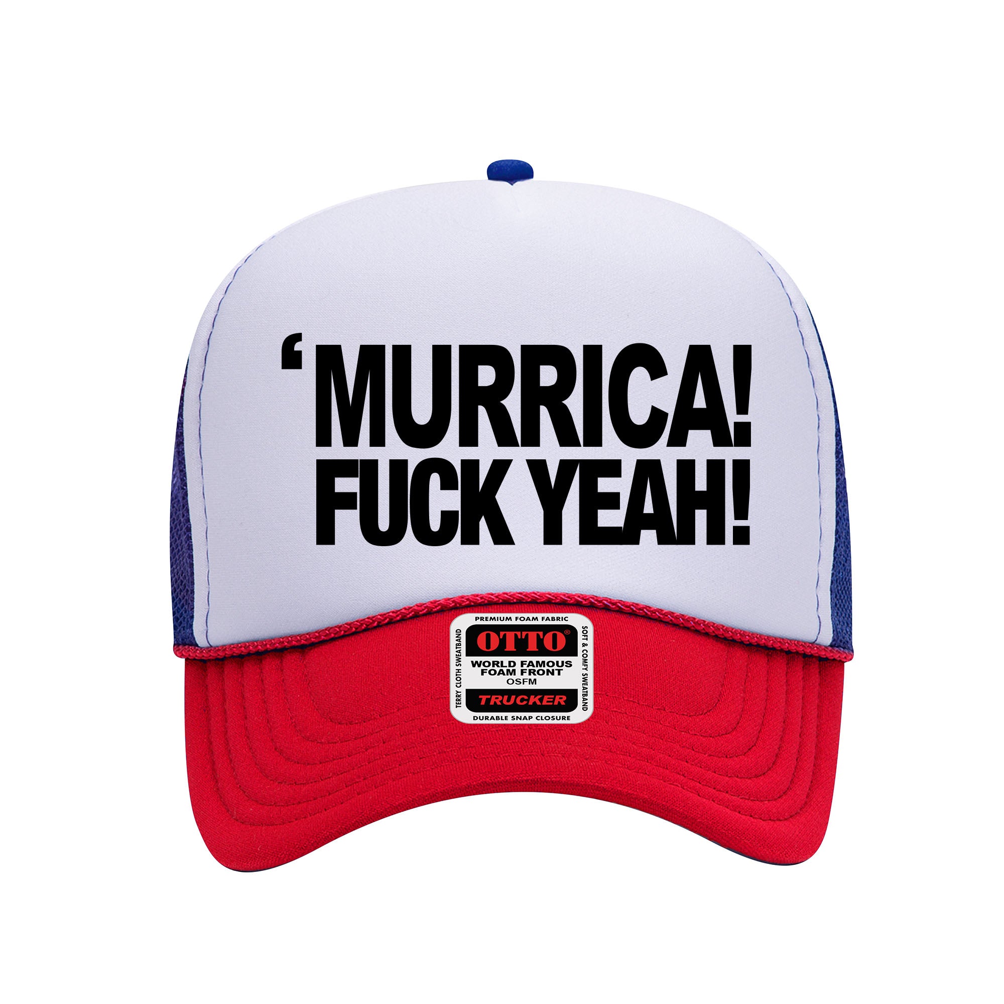 Murrica! Fuck Yeah! RWB Trucker Hat
