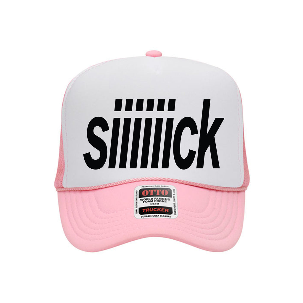 Siiiiiick Pink Trucker Hat