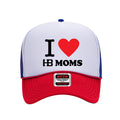 I <3 HB Moms RWB Trucker Hat