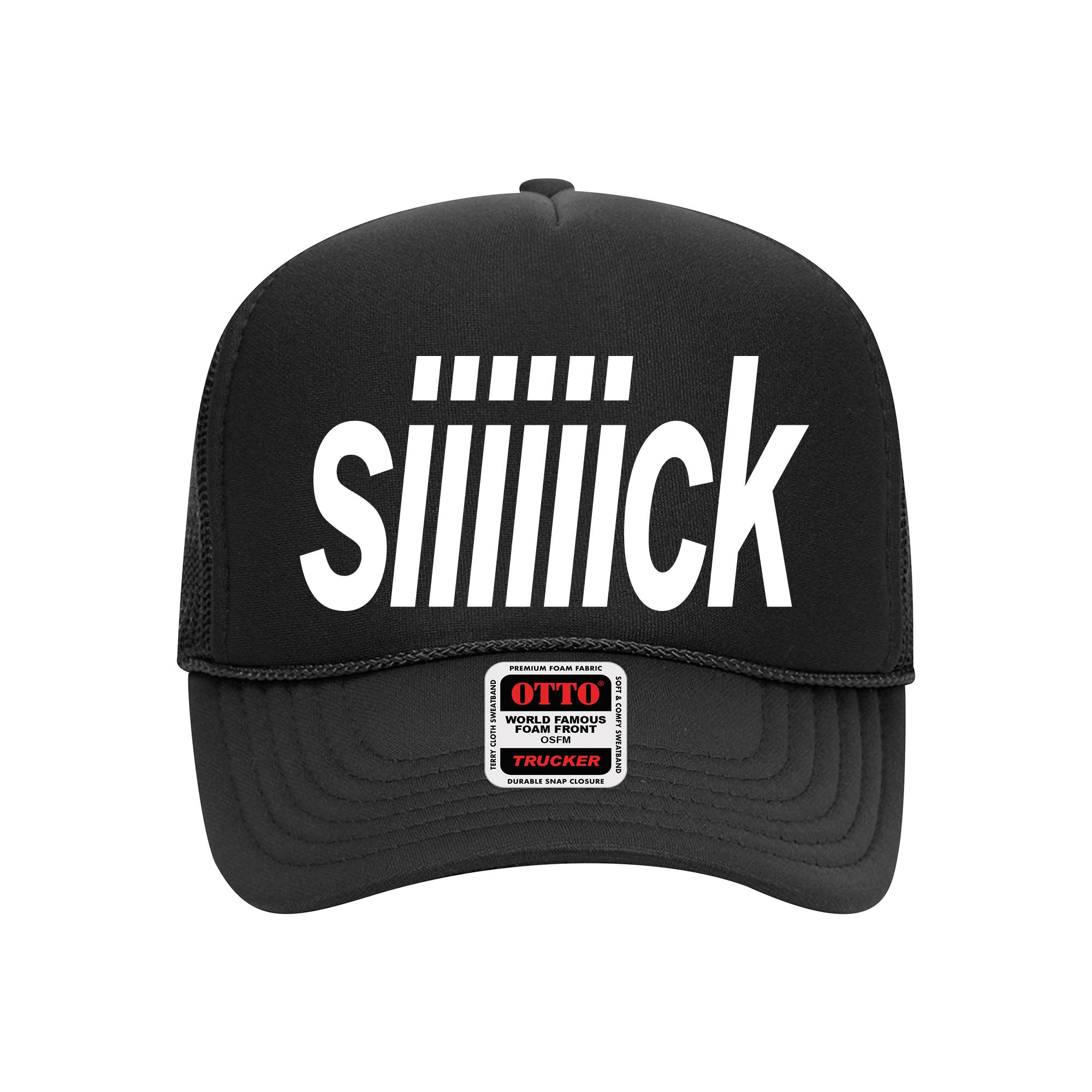 Siiiiiick Black Trucker Hat