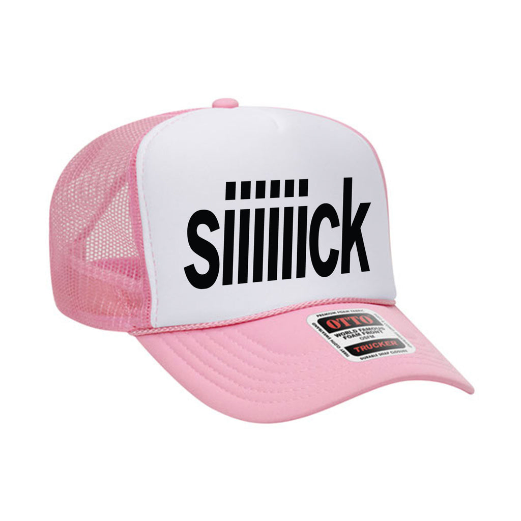 Siiiiiick Pink Trucker Hat
